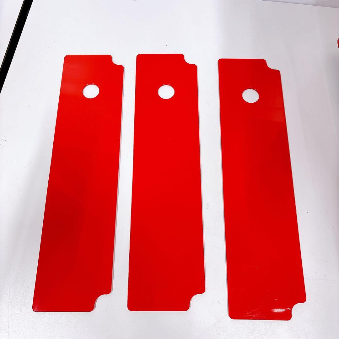 ★正規品★B-LINE ボビーワゴン3段4トレイ レッド赤