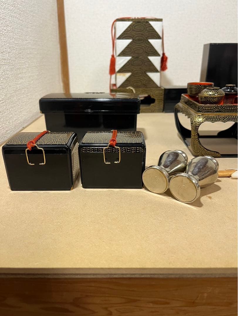 雛飾り　雛道具まとめ売り