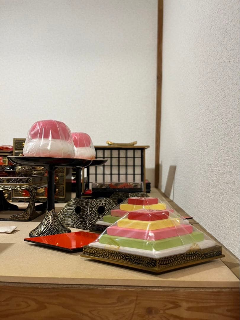 雛飾り　雛道具まとめ売り