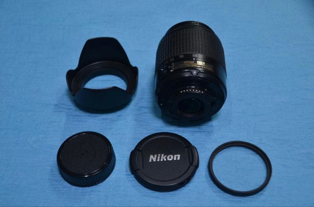 ■極美品■Nikon AF-S 55-200mm F1.4-5.6G ED