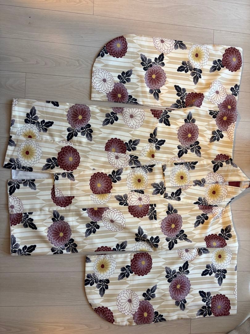 【utatane】卒業式 袴セット Mサイズ 矢がすり菊 （1度のみ着用）