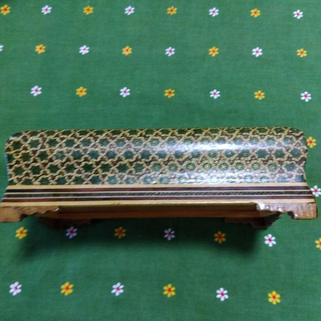 イランの寄木.象嵌細工 ハータムカーリー　ティッシュボックス