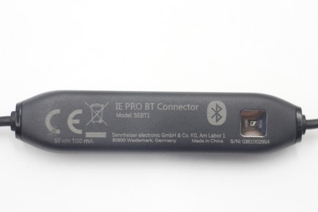 イヤホン 2628-SENNHEISER IE 100PRO WIRELESS BLACK