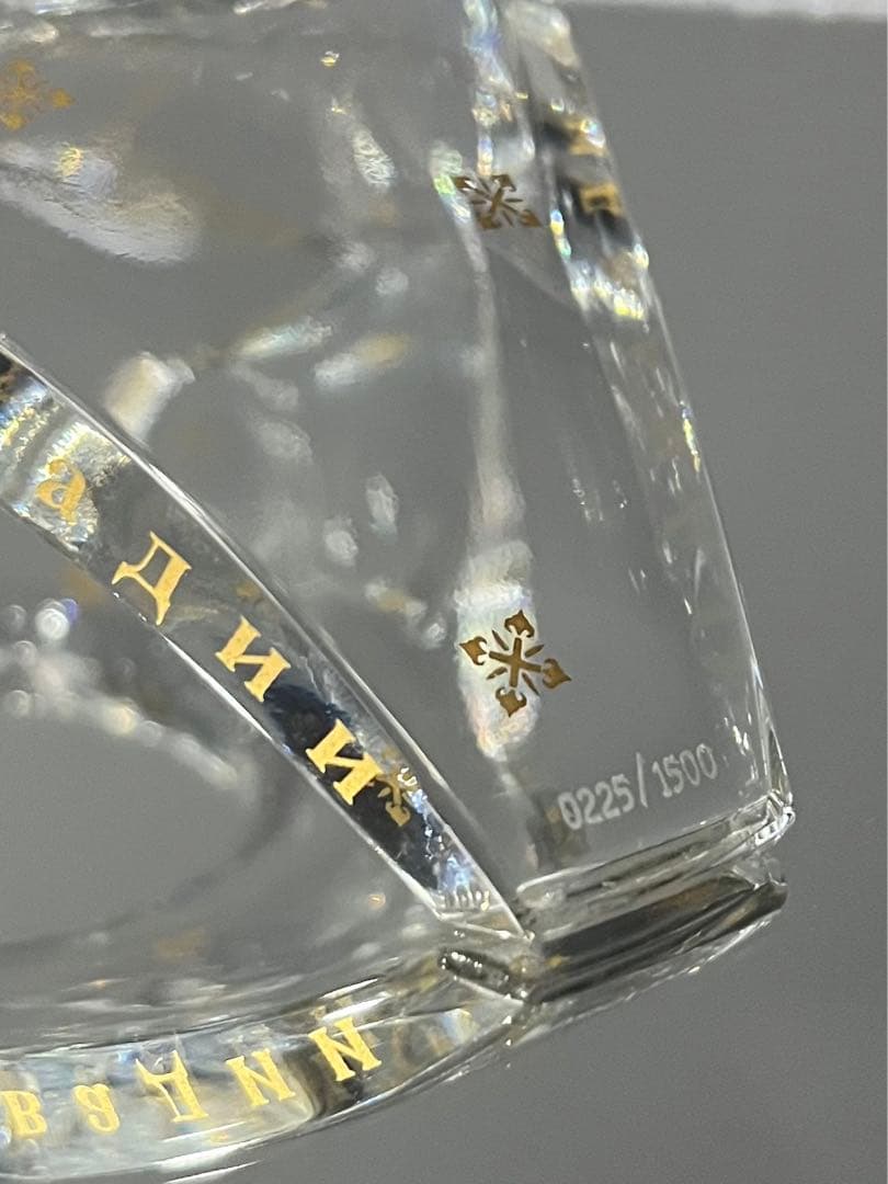 BACCARATバカラ/※個数限定シリアルNo 約2kg金彩土台 シリウスボール