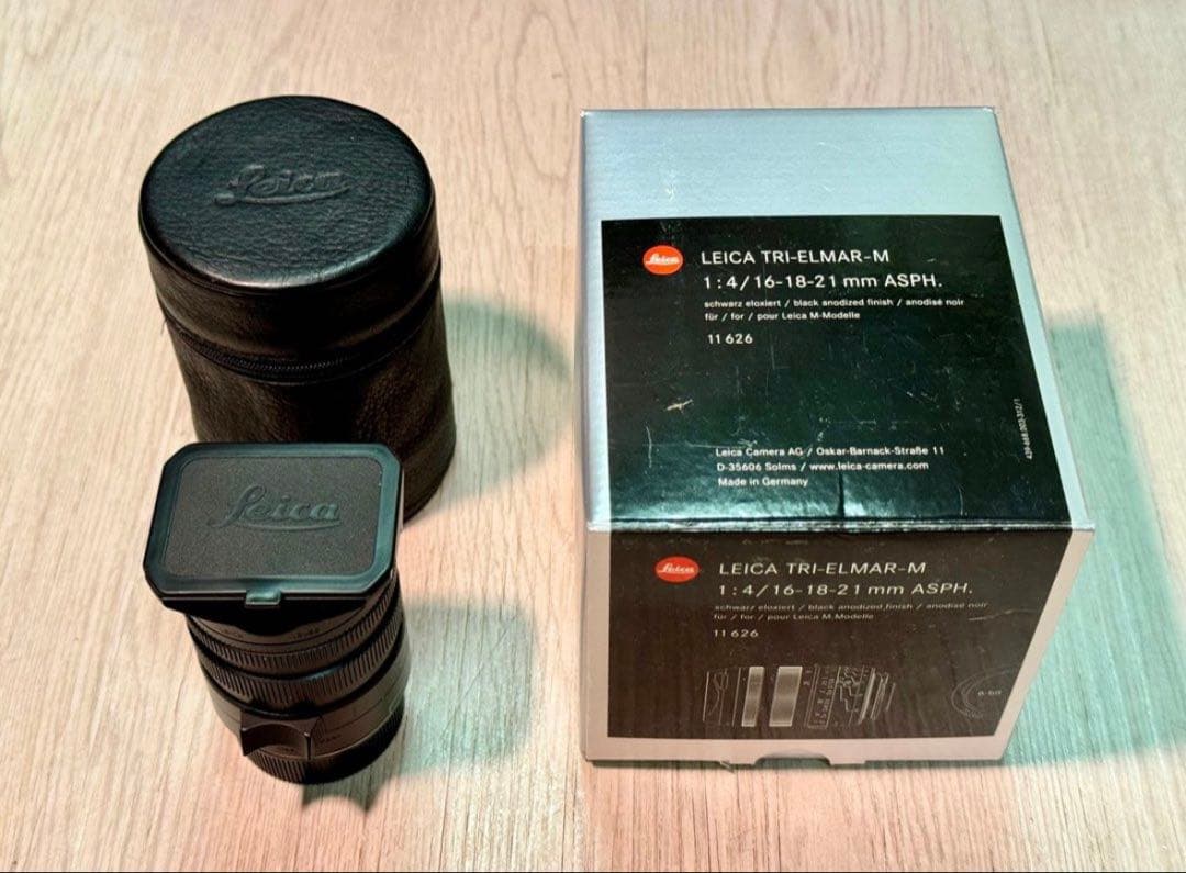 【ライカ】 11626トリ・エルマーM 1:4/16-18-21 mm