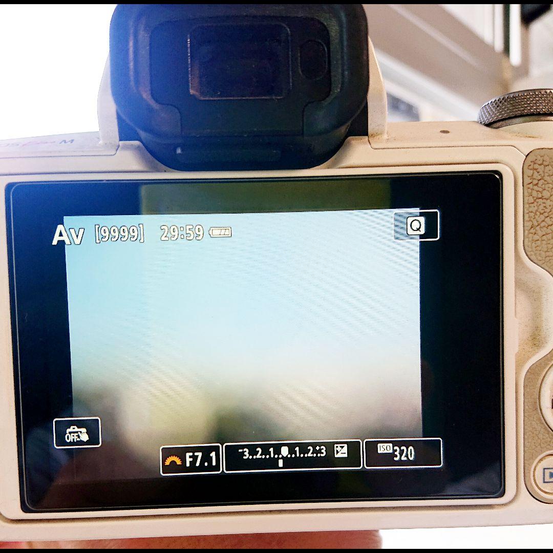 【ジャンク】Canon EF-M 55-200mm ズームレンズ シルバー