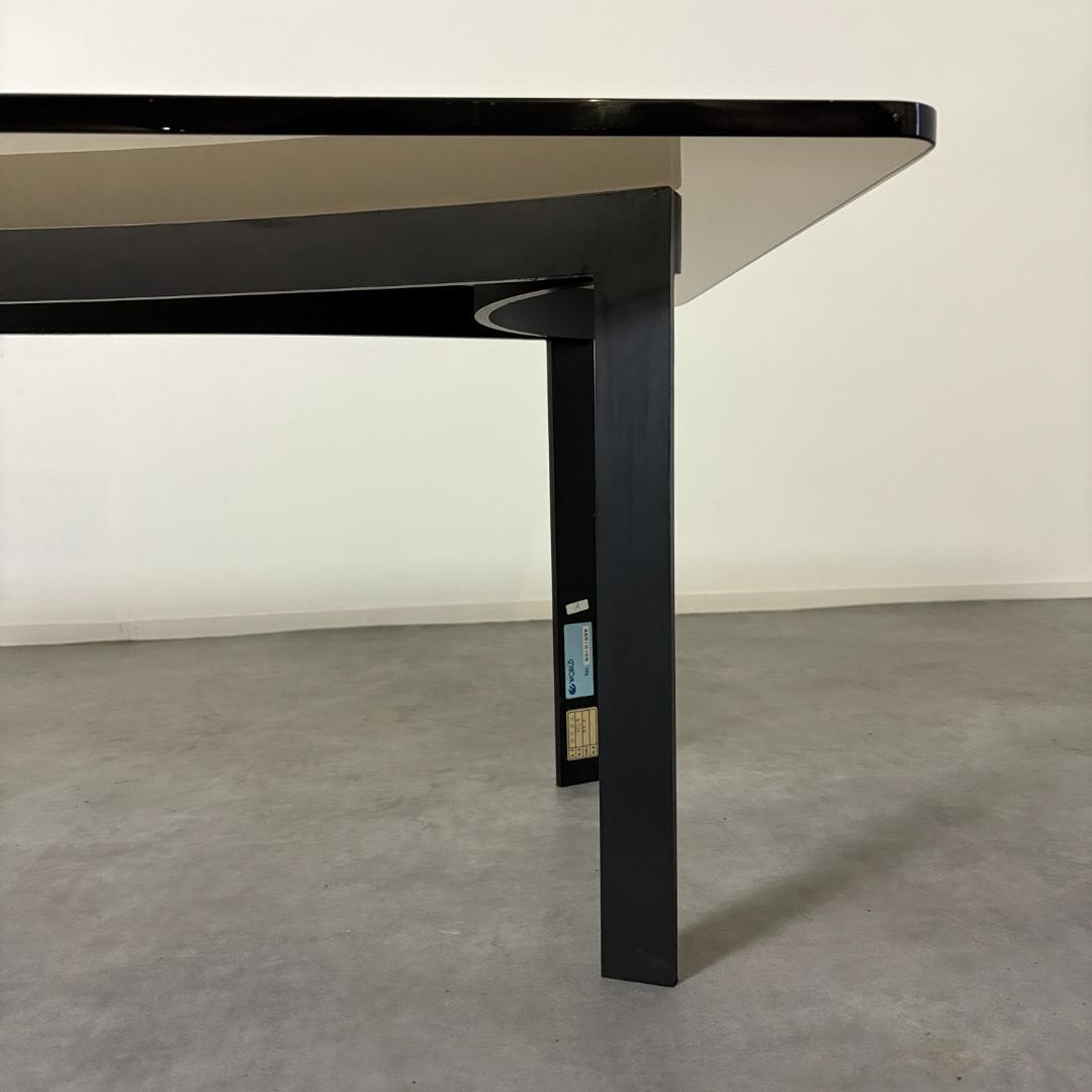 ヴィンテージ　ガラストップ　センターテーブル【A】