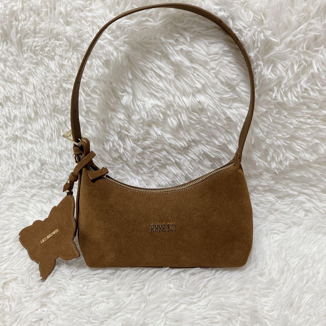 未使用 LILY BROWN×ANNA SUI ブラウン　ハンドバッグ 完売