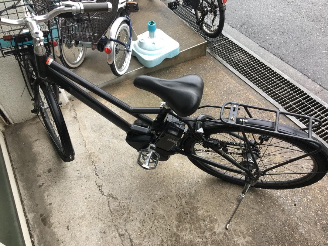 地域限定送料無料　パス　ヴィエンタ　内装5段変速　黒　神戸市　電動自転車