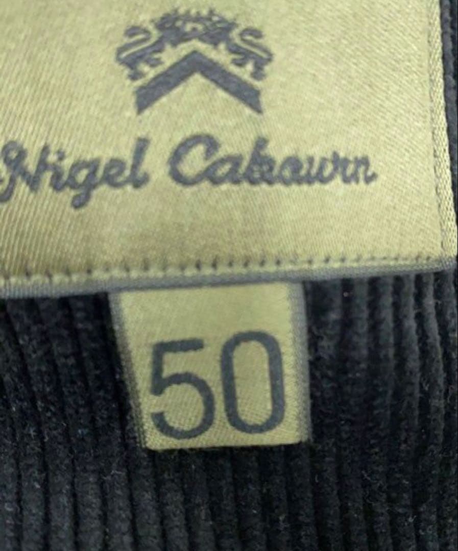 NigelCabourn ナイジェルケーボン　ホスピタルベスト　コーデュロイ黒
