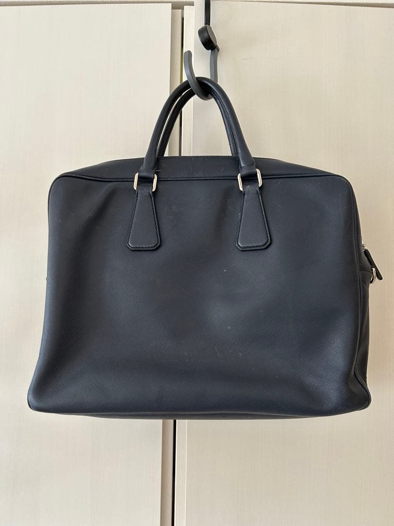 PRADA レザー ビジネスバッグ ジャンク品