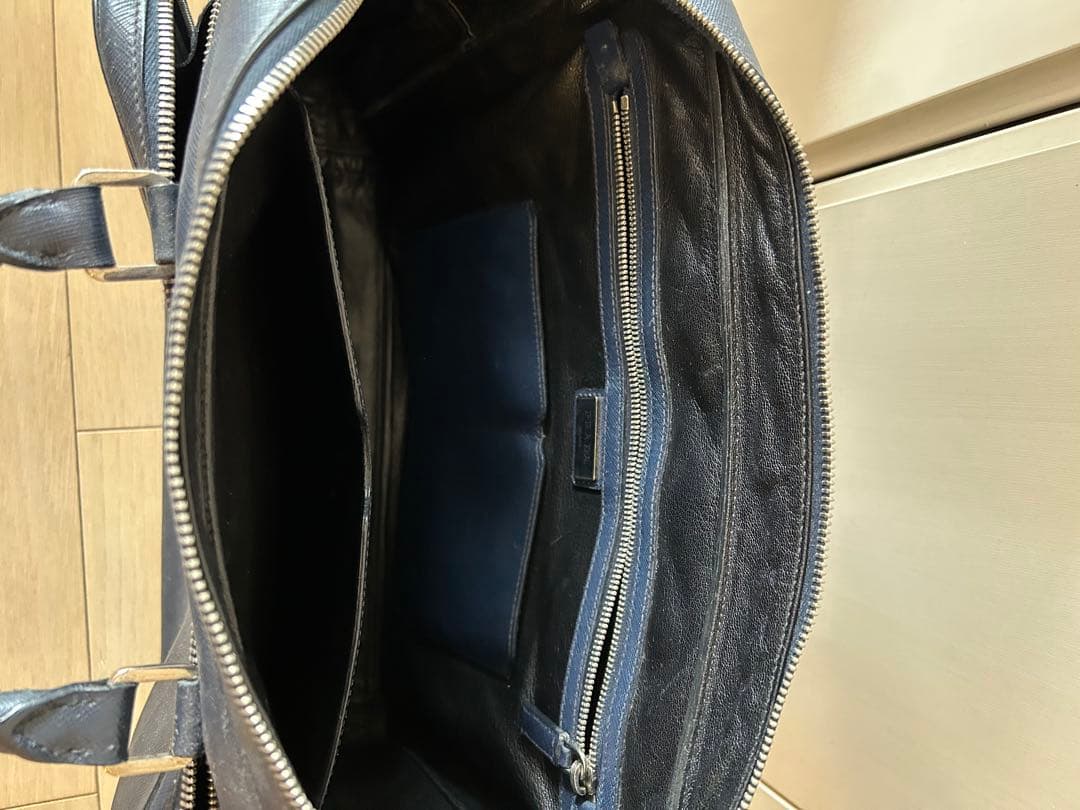PRADA レザー ビジネスバッグ ジャンク品