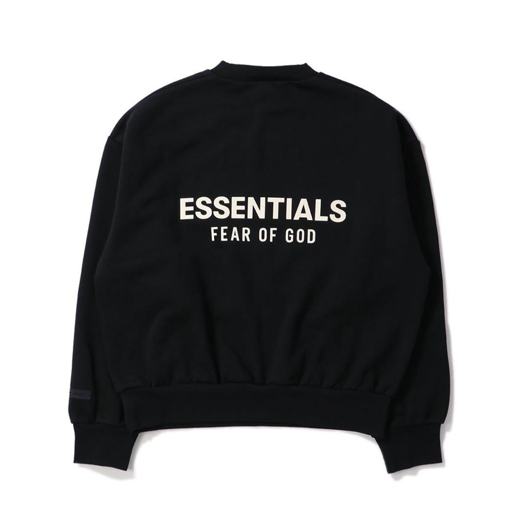 ESSENTIALS FEAR OF GOD ブラック トレーナー
