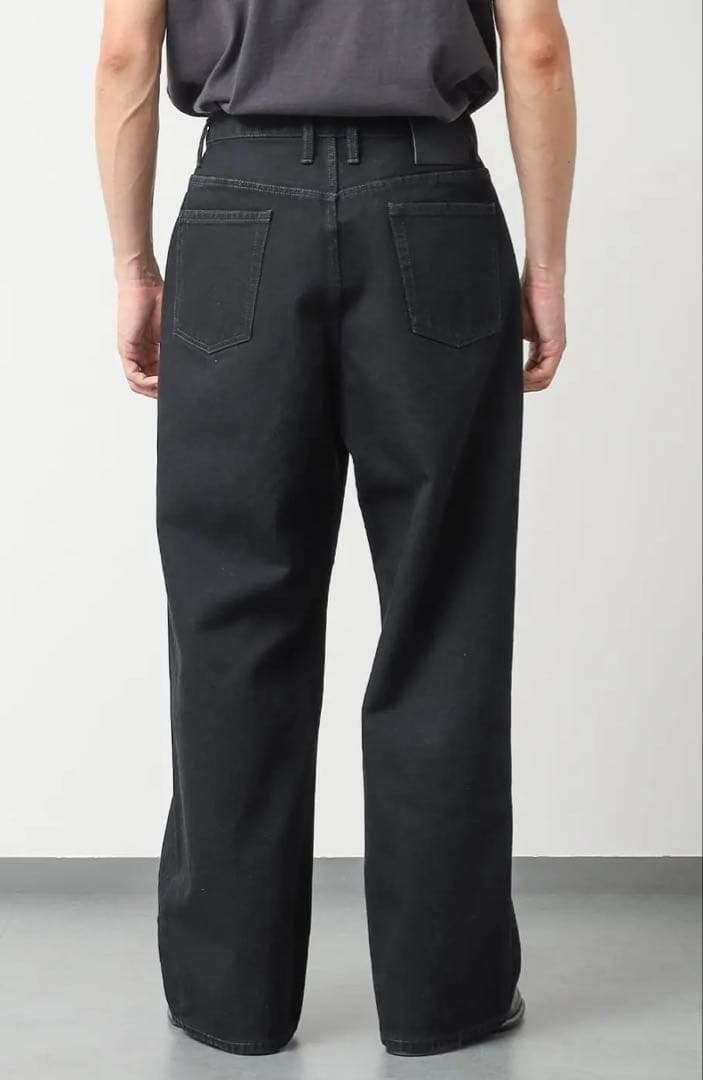 パンツ nakedgauge BLACK DENIM ASHLEY JEANS