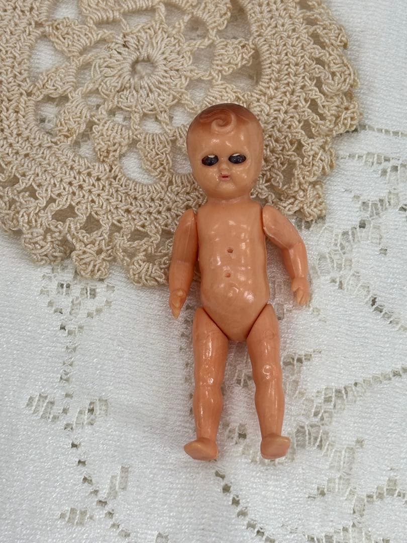 ⭕️お得なSET アンティーク小物入れとドール、ボタンセット