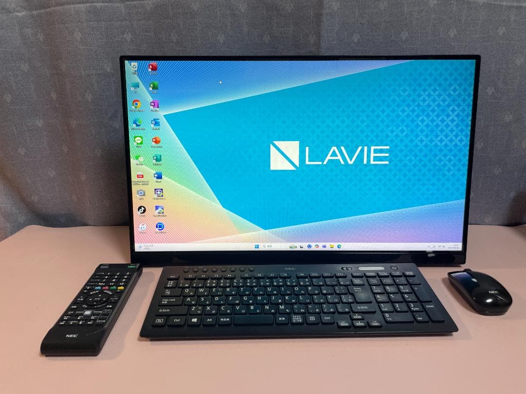7079★NEC一体型PC　HA770RAB★Core i7★爆速SSD★テレビ