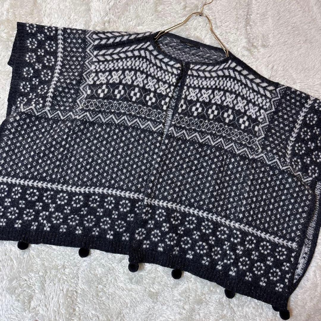 m*o様 美品＊マックスマーラ　ウィークエンド　総柄　ノルディック柄　ウール　モ