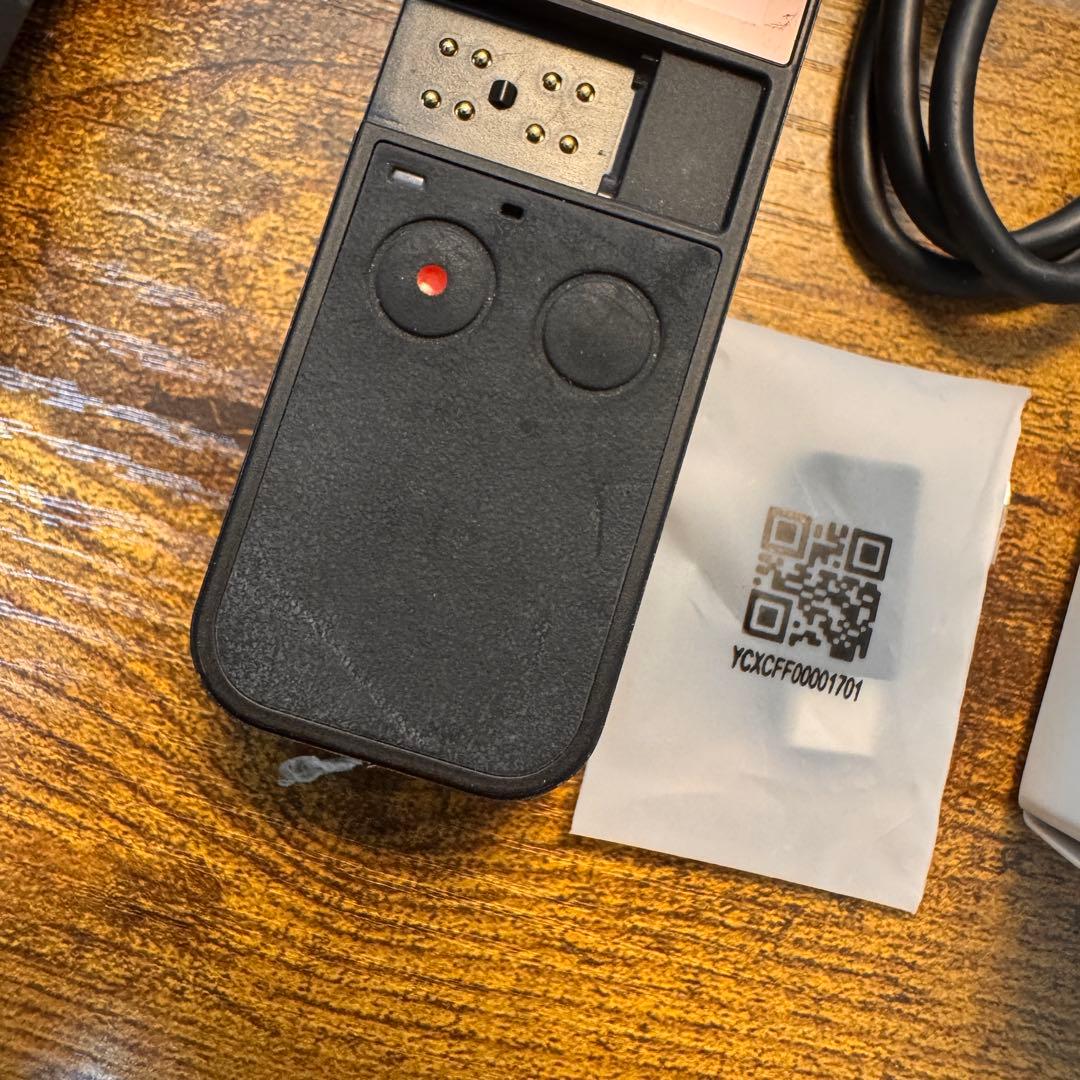 DJI OSMO Pocket 本体、ケース、Ulanziの広角フィルター