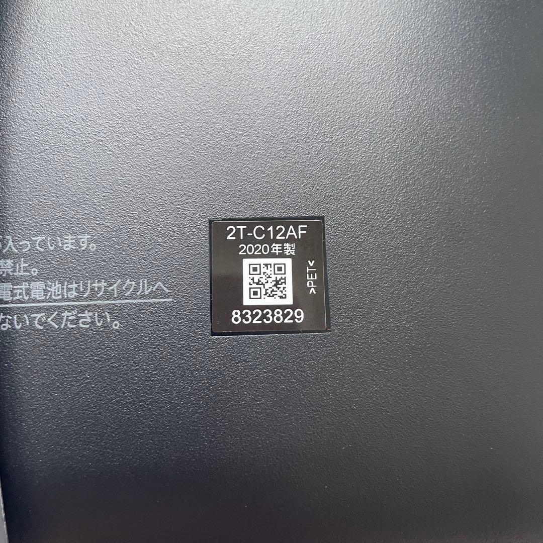 SHARP　シャープ　AQUOS　ポータブル液晶テレビ　2T-C12-AF