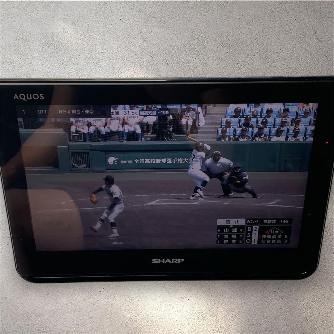 SHARP　シャープ　AQUOS　ポータブル液晶テレビ　2T-C12-AF