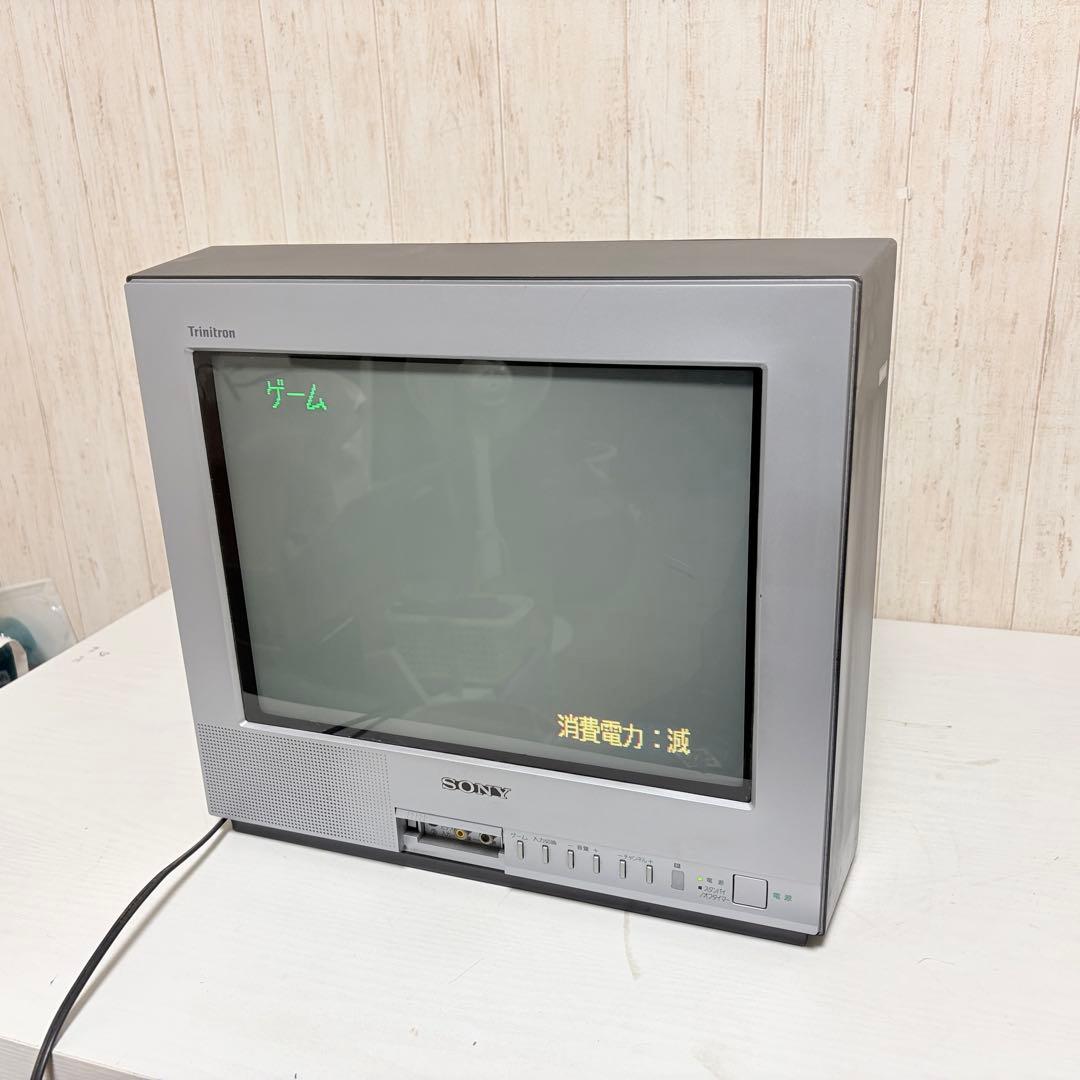 SONY トリニトロン　テレビ　KV-14MF1 2002年製　元箱あり