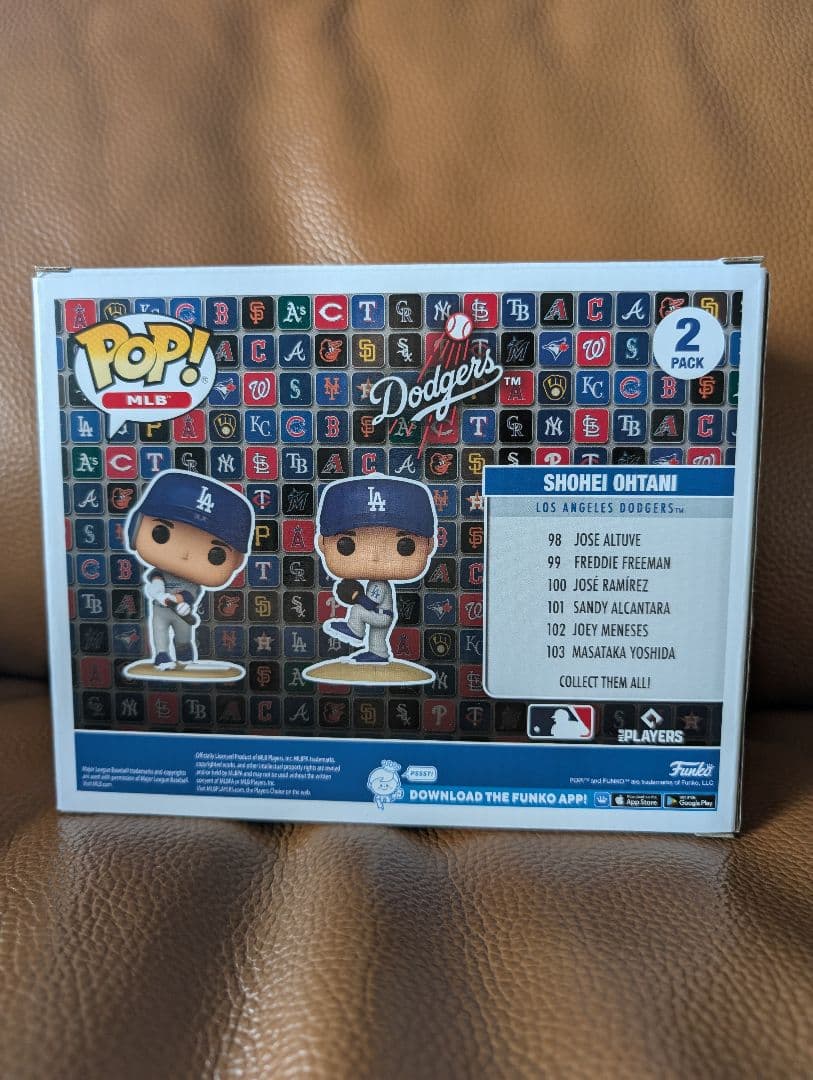 新品ロサンゼルスドジャース 大谷翔平　FUNKO ファンコポップ 2体セット