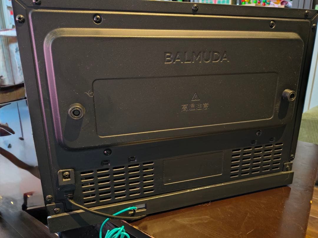 【ジャンク品】BALMUDA K04A-BK オーブンレンジ箱付き