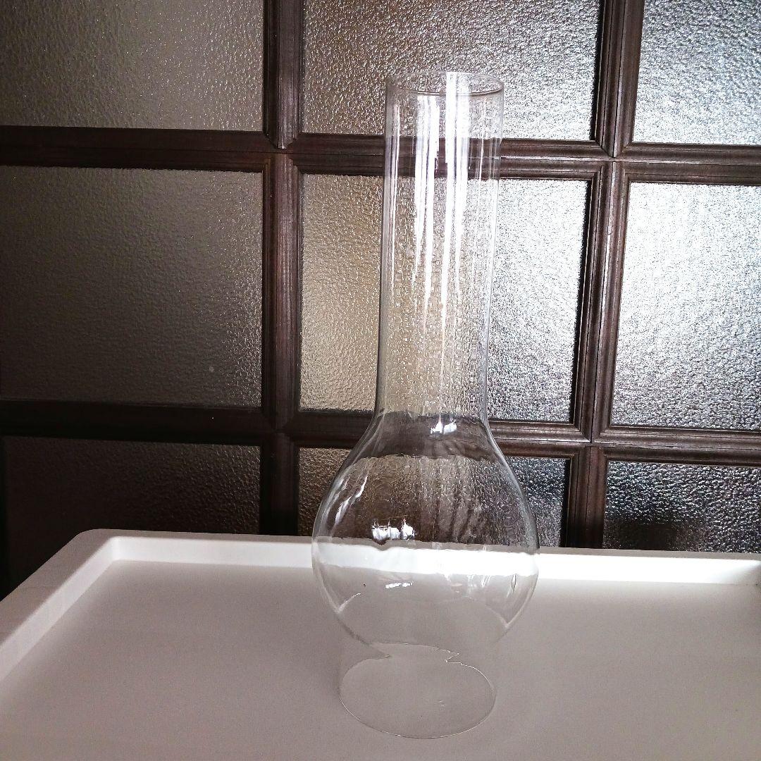 アンティーク吊りオイルランプ　　　アンバー