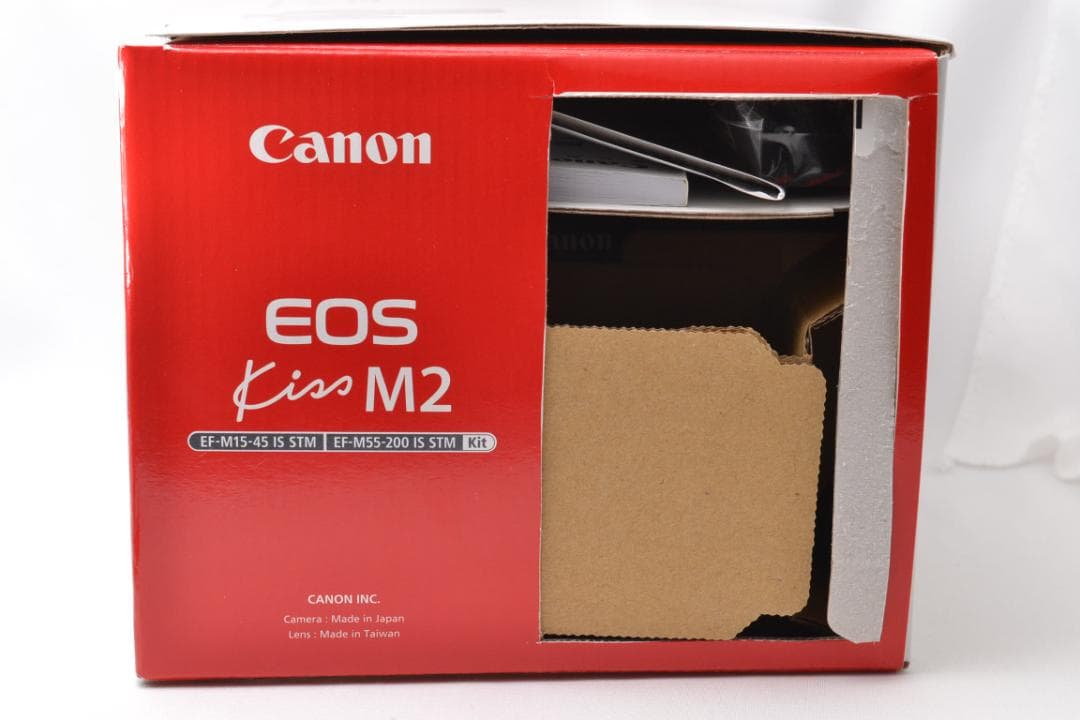 ■ 美品 ■ キャノン　Canon EOS Kiss M2 ダブルズームキット