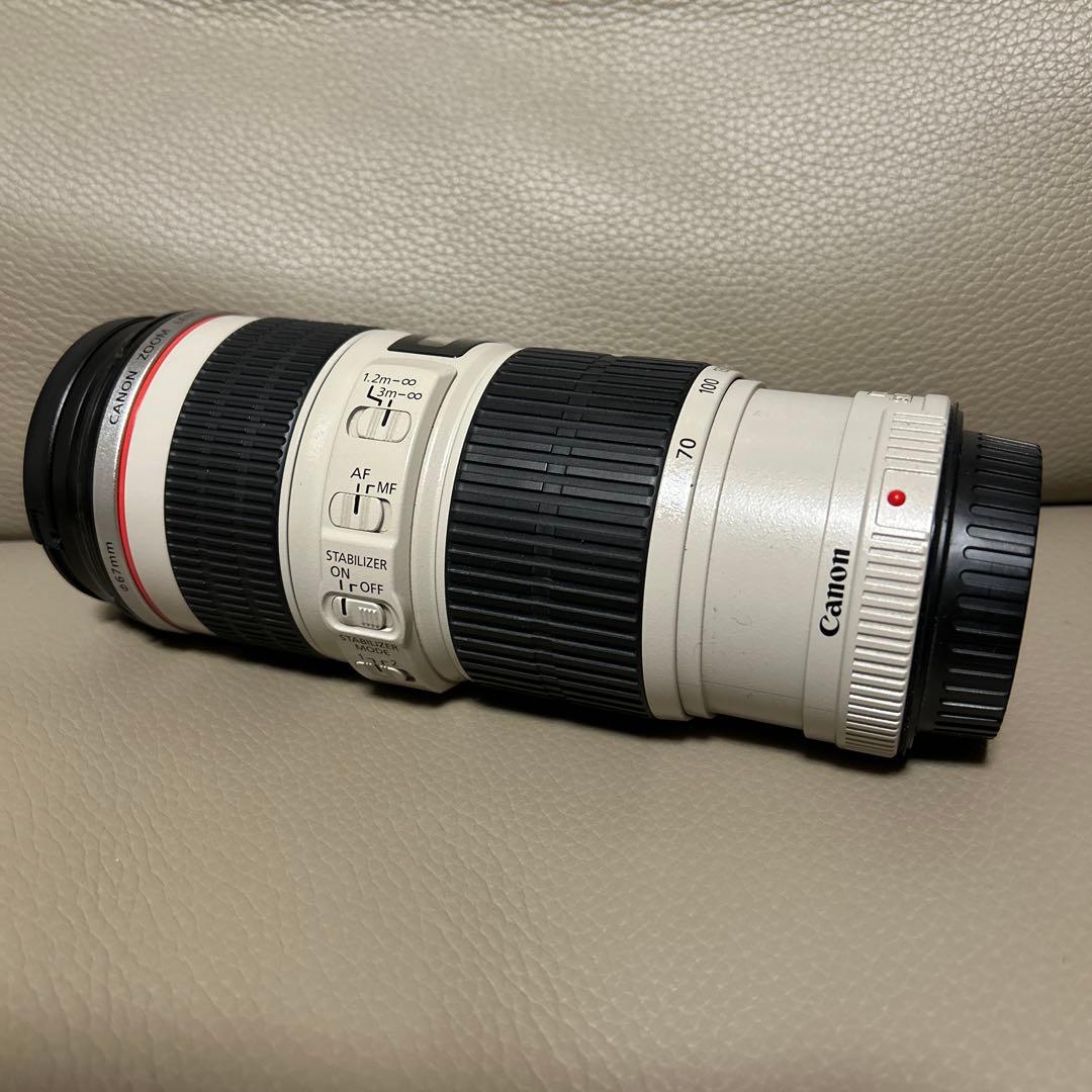 美品　Canon EF70-200mm F4 L IS USM 手ブレ補正