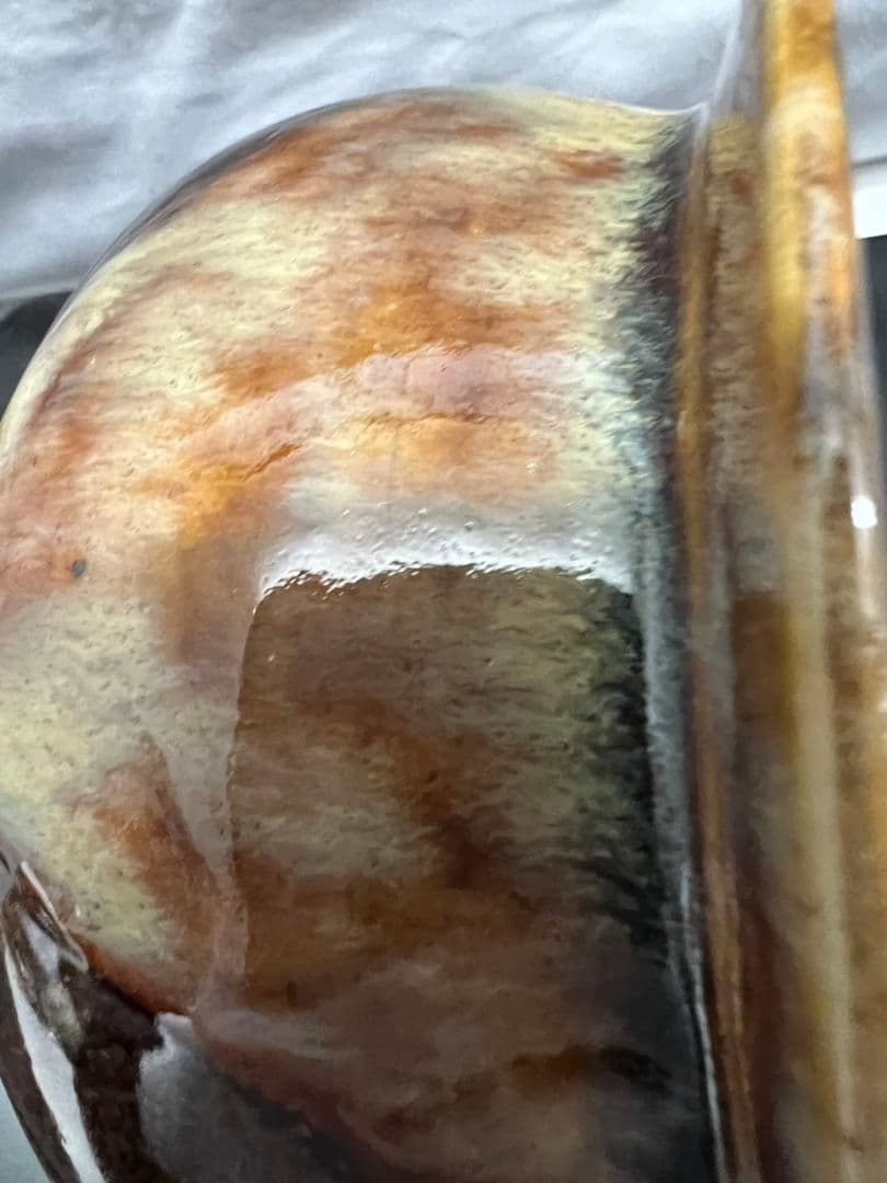 膳所焼 エフゴ建水 陽炎園(かげろうえん) 茶道具