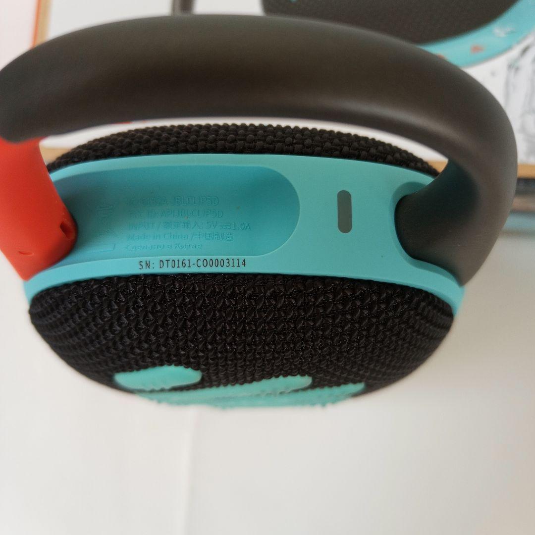 JBL CLIP5 ファンキーブラック ワイヤレススピーカー 二台組