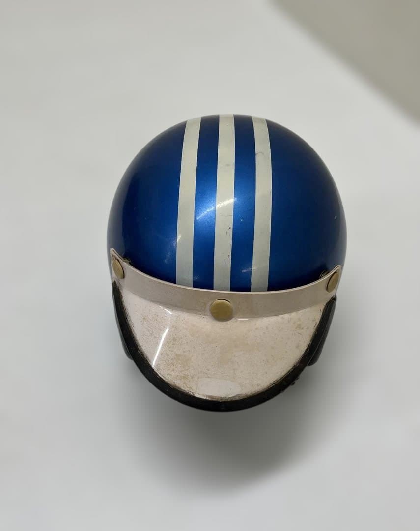 SHELBY COBRA 革巻き ジェット　 純正バイザー付