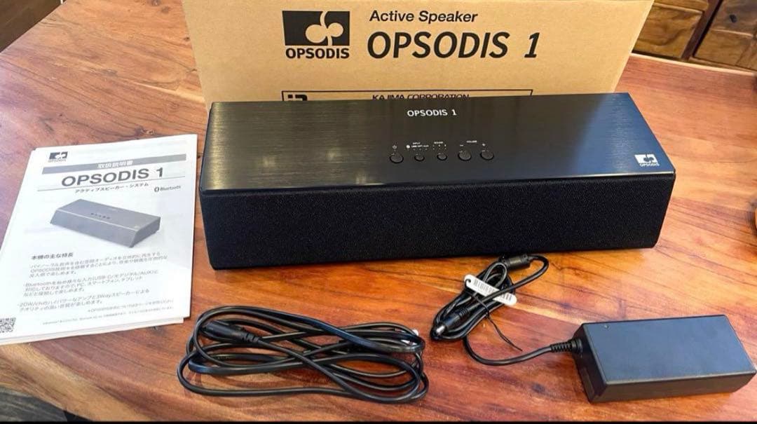 ほぼ新品 立体音響スピーカー OPSODIS 1 鹿島建設　ワイヤレススピーカー