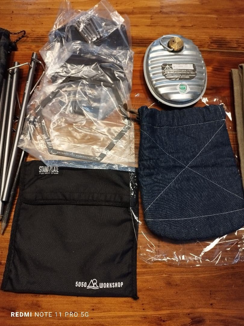 【新品】キャンプセット　ソロキャン　5050WORKSHOP　キャンピングムーン