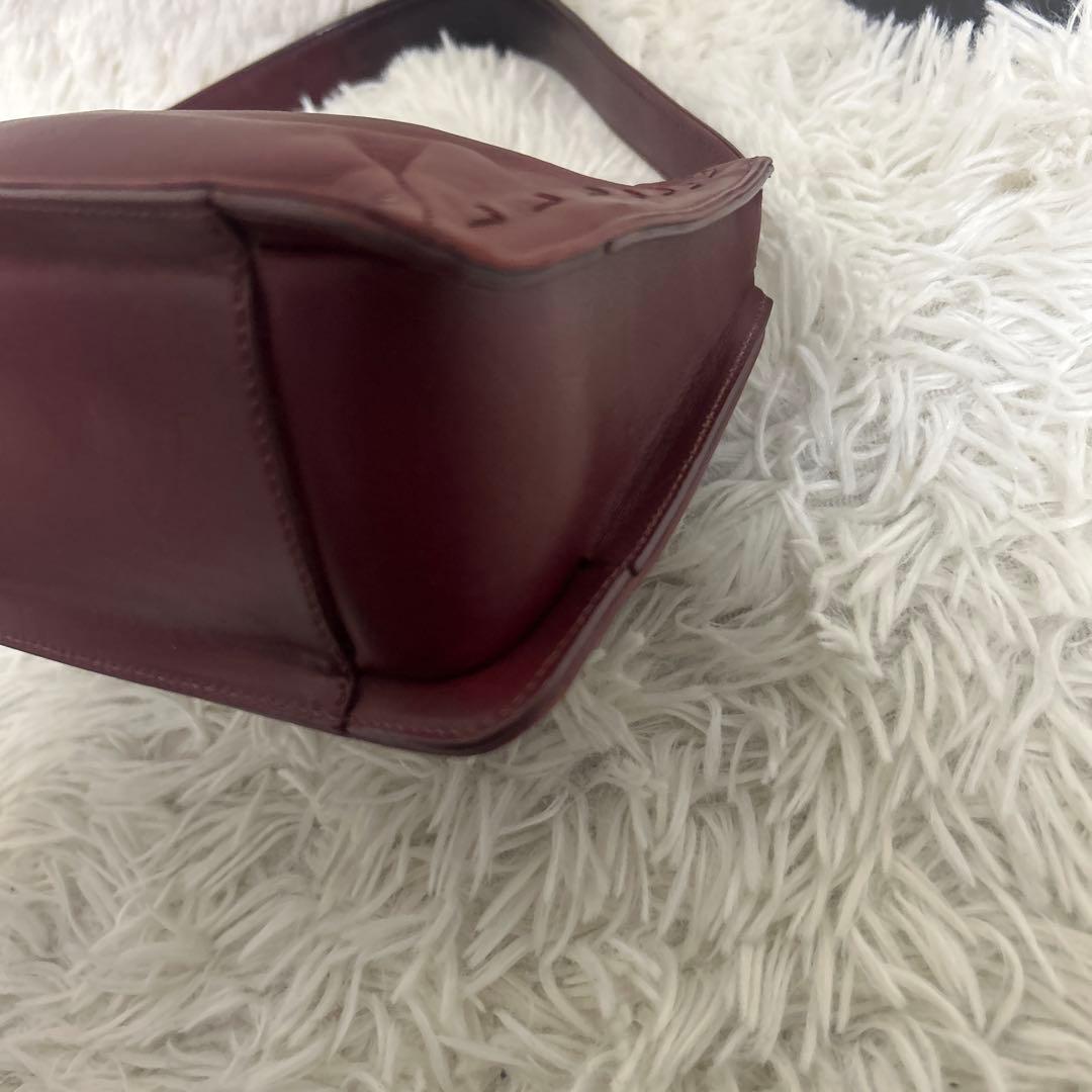 【極美品】オールドコーチ ハンドバッグ ワンショルダー ボルドー