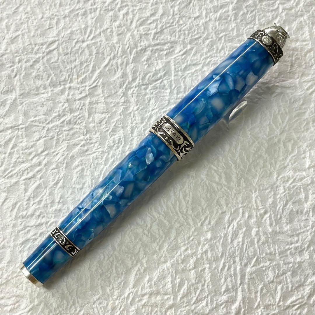 アウロラ AURORA 万年筆 オチェアーノ アンタルティコ F インク欠品