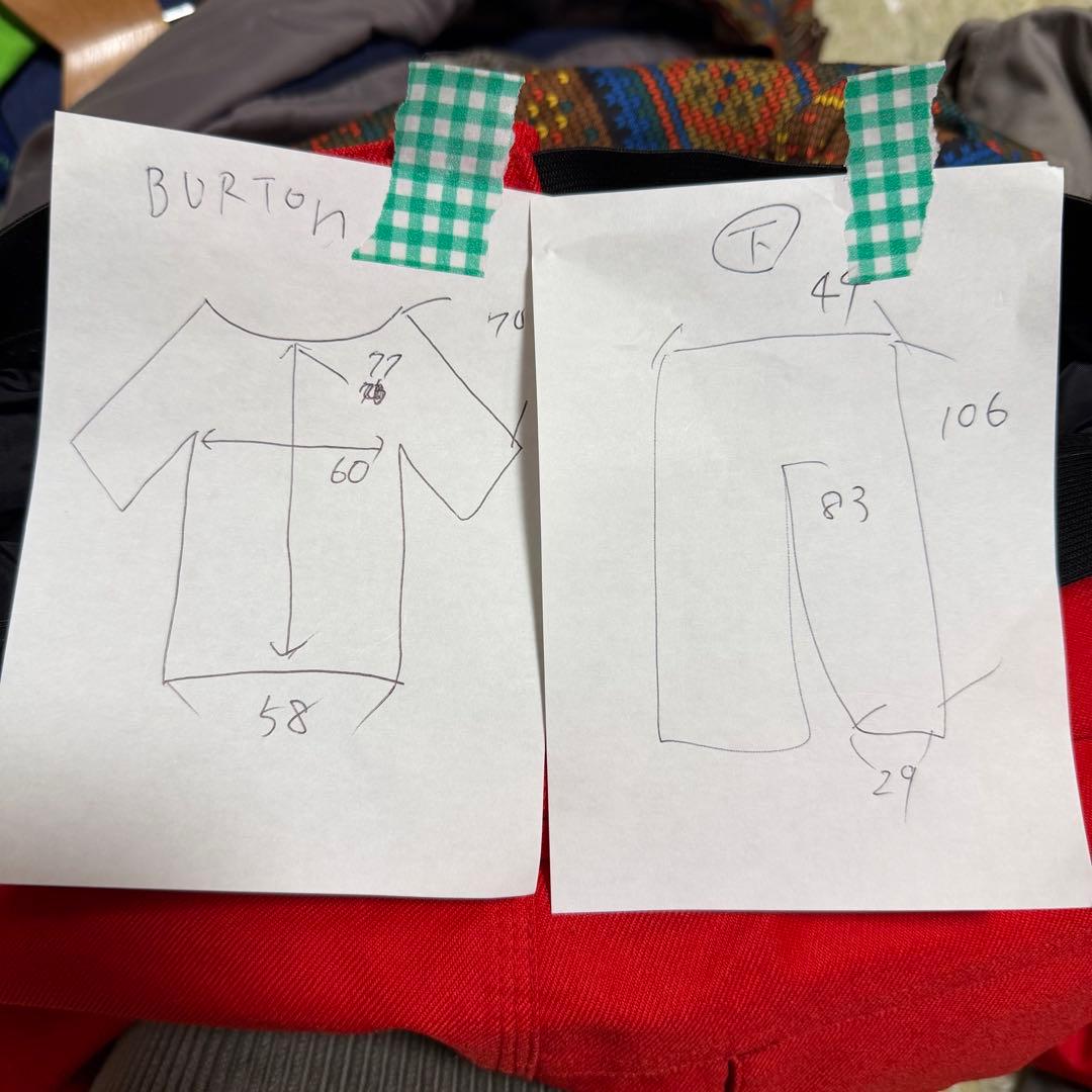 【スノボ】BURTON スノボウェア 上下セットMサイズ　レディース