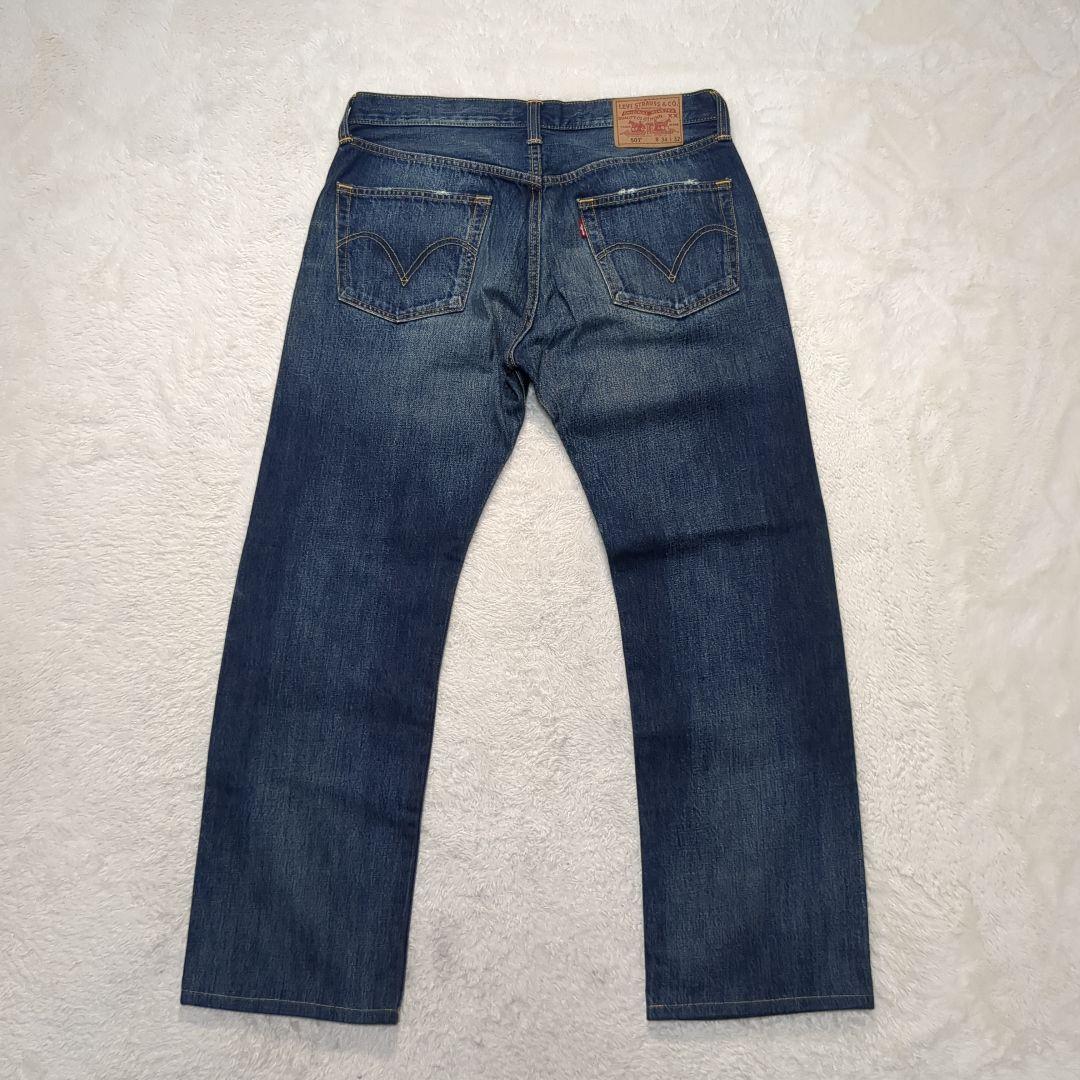 ✨キムタク！濃紺！w34✨LEVI'S 501 08501 フィリピン製