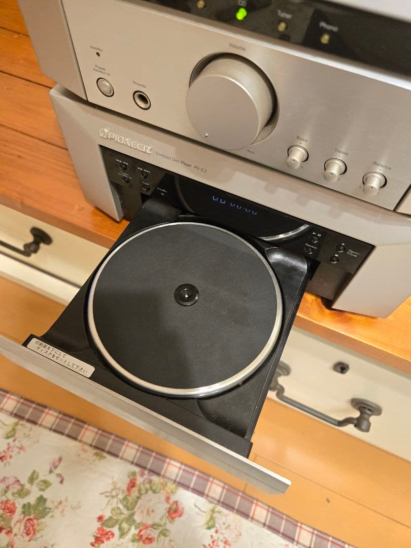 【動作確認済】Pioneer A-C3, PD-C3 シルバー コンポ