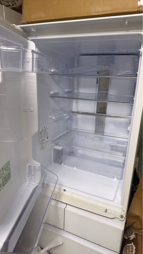 シャープ 冷蔵庫 SJ-GW41F-W 410L ホワイト