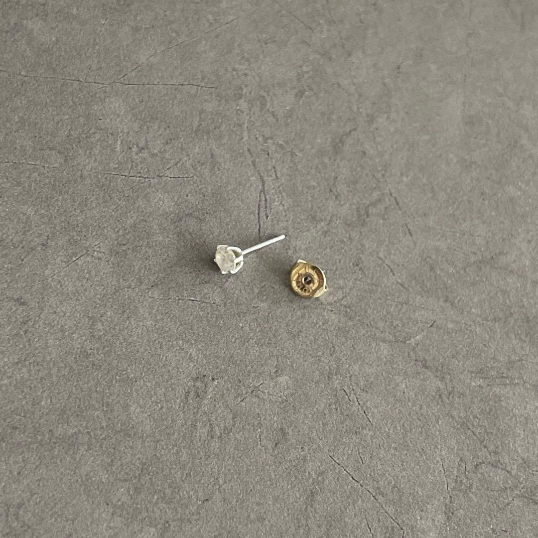 【KASHIMA】プラチナ900 0.35カラット ダイヤモンド 一粒石 ピアス