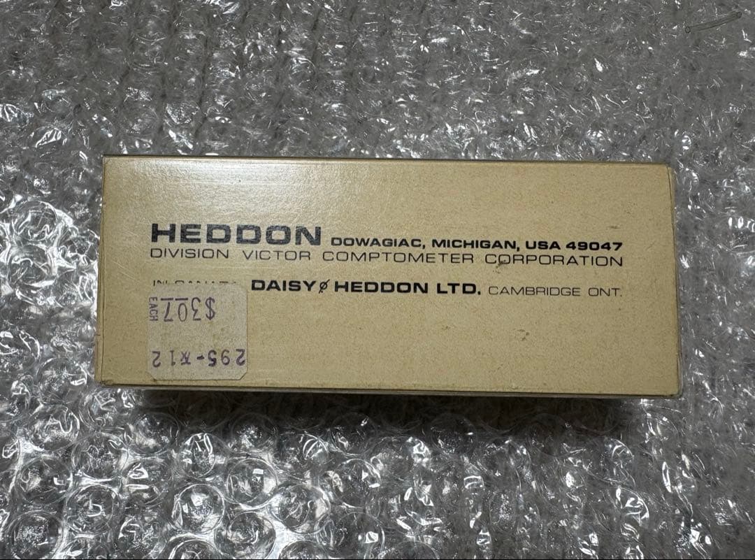 オールドヘドン　ビッグヘッド　WCD レアカラー　縦割れ　HEDDON ルアー