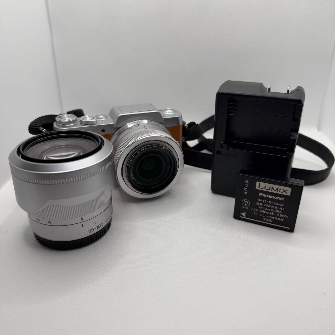 LUMIX ミラーレス一眼カメラ 25-100mmレンズ付き DMC-GF7