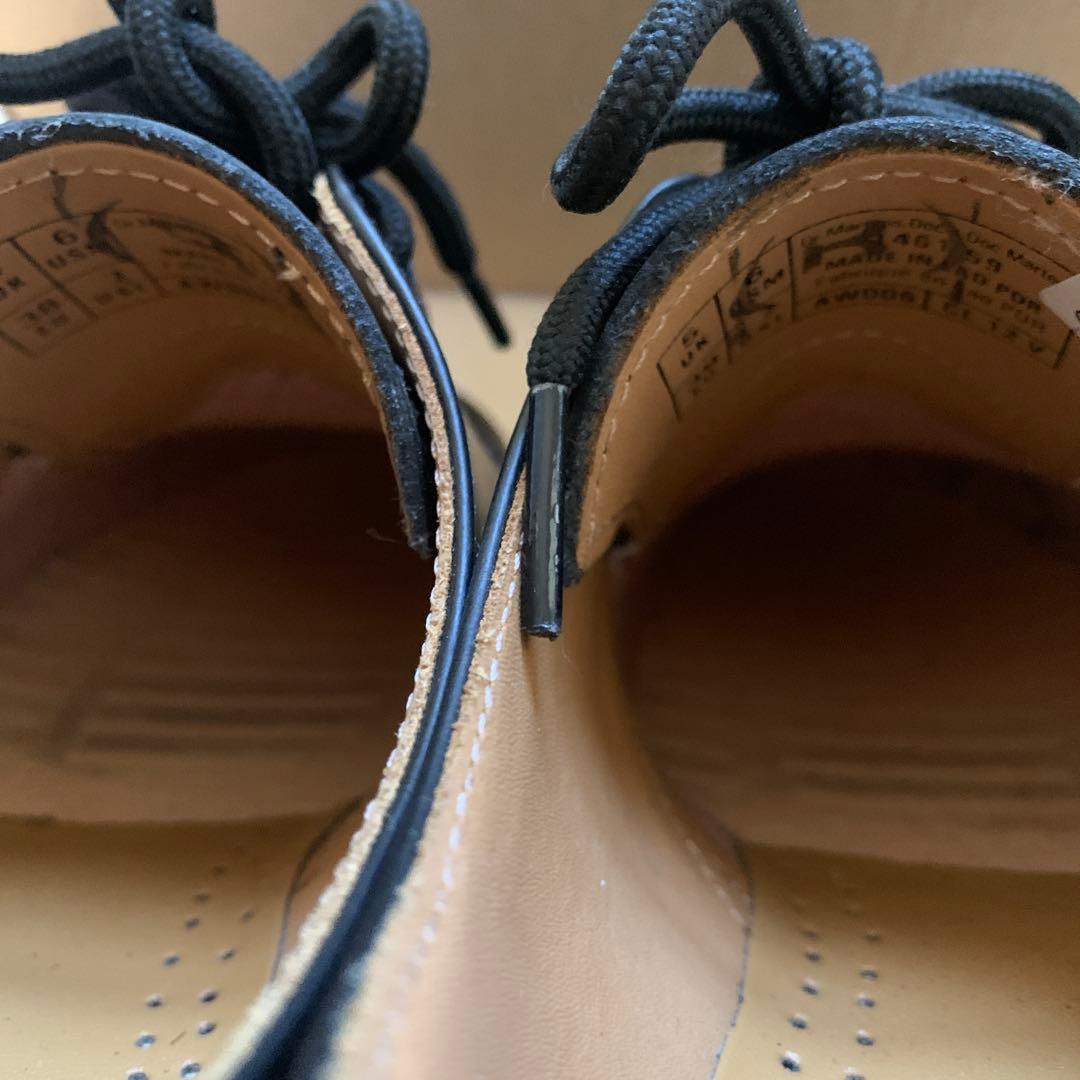 ドクターマーチン　ブラックローファー　24センチ