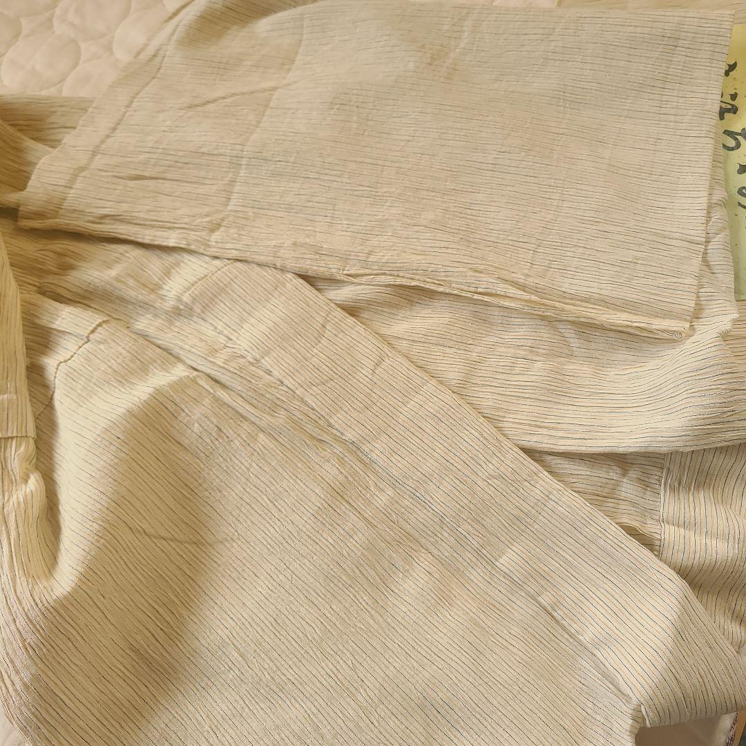 近江ちぢみ、細縞柄