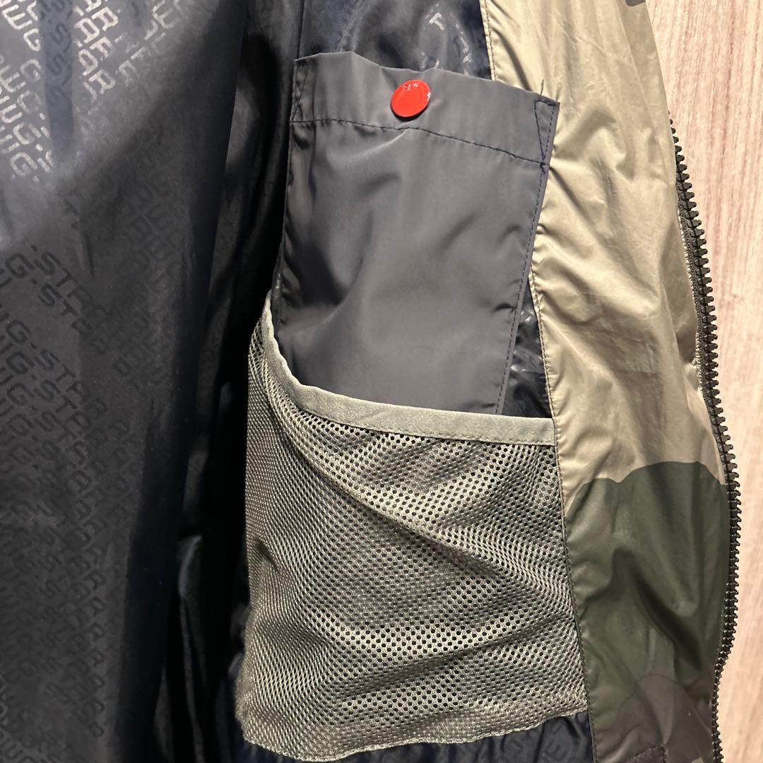 【美品】G-STAR RAW 高級ダウンジャケット カモフラージュ柄 古着 L