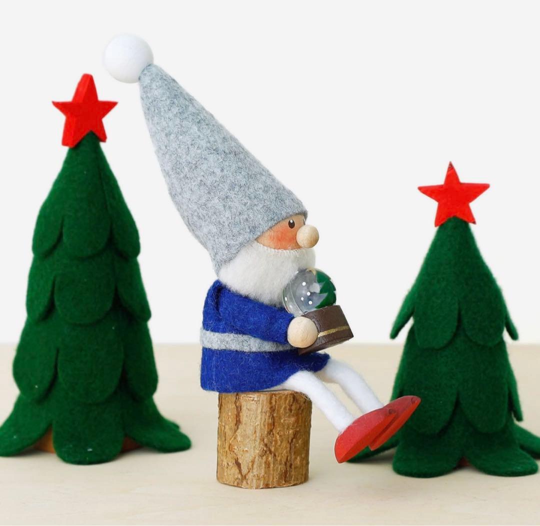 新品未使用♡ノルディカニッセ スノードームを持ったサンタ ハイタイド