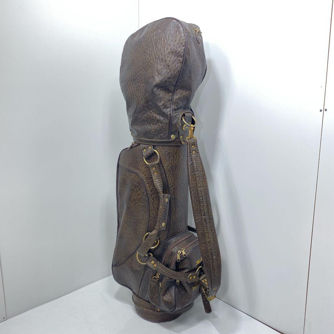 値下げ　ミズノ　グランドモナーク　オーストリッチ　キャディ　バッグ