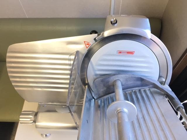 使用1回　千葉工業　フードスライサー/ミートスライサー　EN-250　2022年